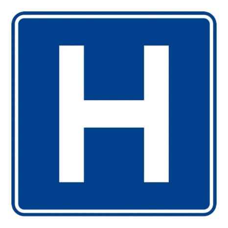 Hastane — Bilgi İşaretleri