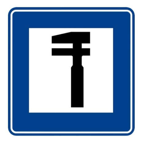 Tamirhane — Bilgi İşaretleri