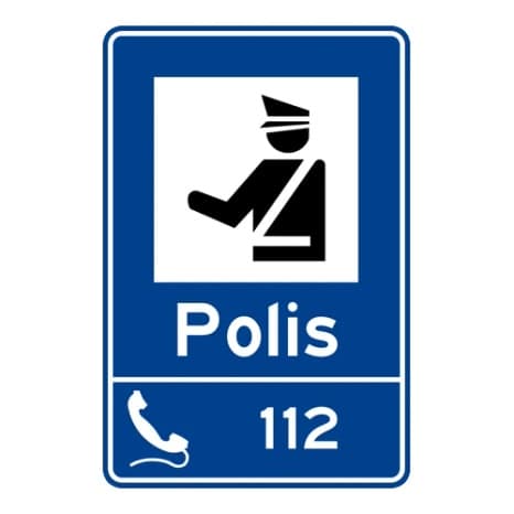 Polis — Bilgi İşaretleri