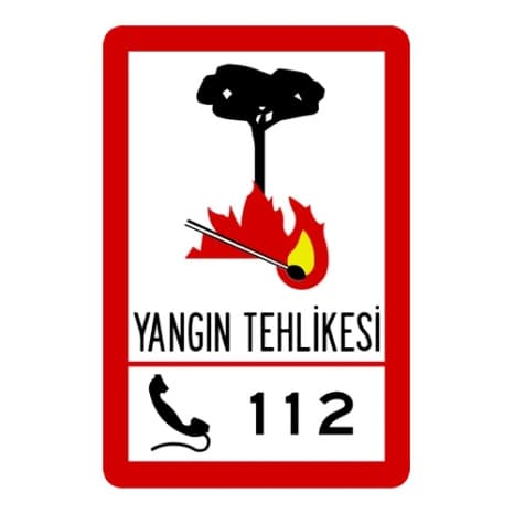 Yangın Tehlikesi — Bilgi İşaretleri
