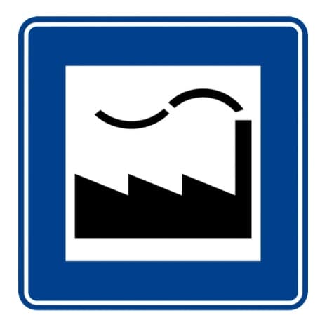 Sanayi Bölgesi — Bilgi İşaretleri