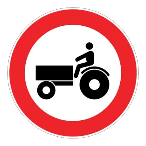 Traktör Giremez — Trafik Tanzim İşaretleri